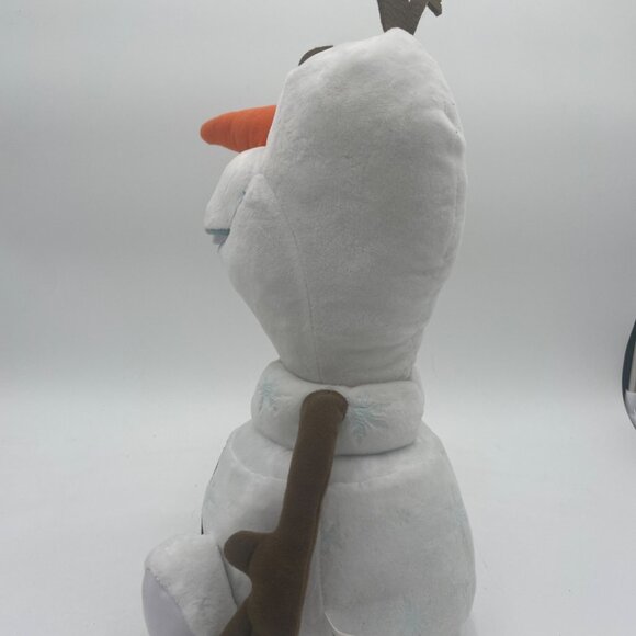 Disney Frozen Olaf Plush Toy Weighted Bottom Animated - Picture 2 of 8